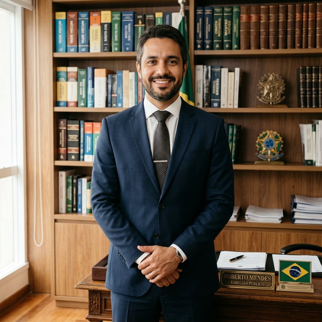 Dr. Marcos Vinícius, Tabelião do Cartório de Registro Civil e Notas de Penedo